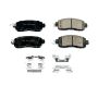 PowerStop 17-1650 PowerStop - Z17 Low-Dust Ceramic Brake Pads with Hardware