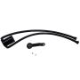 J&L 14-18 Chevy/GM Truck/SUV 5.3L V8 Driver Side Oil Separator 3.0 - Black Anodized