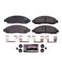 PowerStop Z23-1039 PowerStop - Z23 Daily Driver Carbon-Fiber Ceramic Brake Pads with Hardware Kit