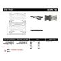 Stoptech 309.13650 Performance 08-09 Lexus IS F Front Brake Pads