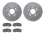 Dynamic Friction 4502-72044 Rotor Kit