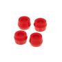 Prothane Universal Shock Bushings - Small Hourglass - 5/8 ID - Red