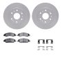 Dynamic Friction 4412-48023 Rotor Kit