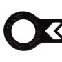 NRG Universal Front Tow Hook - Black