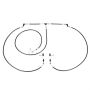 Chase Bays CB-CC-HB Chevrolet Corvette C5/C6 Stand Alone Dual Rear Calipers Hydro Handbrake Brake Line Kit