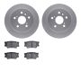Dynamic Friction 4502-76134 Rotor Kit