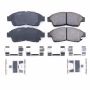 PowerStop 17-652 PowerStop - Z17 Low-Dust Ceramic Brake Pads with Hardware