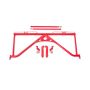 BMR Suspension HB360R 16-24 6th Gen Camaro Harness Bar - Red