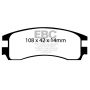 EBC Brakes DP31621C Redstuff Ceramic Low Dust Brake Pads