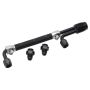 EDELBROCK EDE80913 Dual Quad Fuel Line Kit Clear/Black Finish