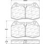 Stoptech 308.06390 Street Brake Pads