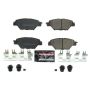 PowerStop Z23-1934 PowerStop - Z23 Daily Driver Carbon-Fiber Ceramic Brake Pads with Hardware Kit