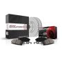 PowerStop CRK8656 Genuine Geomet Coated Rotor and Carbon-Fiber Ceramic Brake Pad Kit