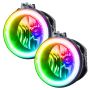 Oracle Lighting 1253-333 LED Waterproof Fog Halo Kit, ColorSHIFT