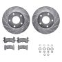 Dynamic Friction 7512-48102 Rotor Kit