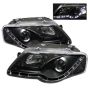 SPYDER 5012326 Projector Headlights - DRL - Black