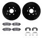 Dynamic Friction 8212-48152 Rotor Kit