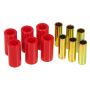 Prothane 55-75 Jeep CJ5/CJ6 Spring & Shackle Bushings - Red
