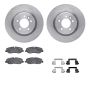 Dynamic Friction 6612-11023 Rotor Kit