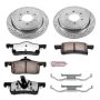 PowerStop K1935-36 Z36 Truck and SUV Carbon-Fiber Ceramic Brake Pad and Drilled & Slotted Rotor Kit