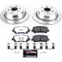 PowerStop K7127-36 Z36 Truck and SUV Carbon-Fiber Ceramic Brake Pad and Drilled & Slotted Rotor Kit