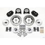 Wilwood 140-11013-D Forged Dynalite Front Kit 11.00in Drilled 37-48 Ford Psgr. Car Spindle