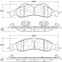 Stoptech 308.12780 Street Brake Pads