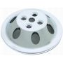 RACING POWER CO-PACKAGED RPCR9478POL Pol Alum SBC Single Gro ove Pulley