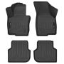 Husky Liners 2011 Volkswagen Jetta (Sedan) WeatherBeater Combo Black Floor Liners