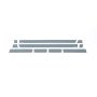 Putco 9751228BP 14-18 Chevy Silv LD Standard Cab - 6.8in Bed (10pcs) Black Platinum Rocker Panels