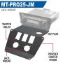 Rugged Radios MT-PRO25-SP8 2025 Polaris RZR Pro XP/Pro R/Pro S Radio Mount Switch Pros 8