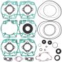 Vertex Pistons 711293 Vertex Gaskets 95-96 Ski-Doo Formula SS Complete Gasket Kit w/ Oil Seals