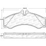 Stoptech 308.11360 Street Brake Pads