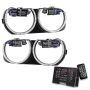 Oracle Lighting 7739-333 Pre-Installed Halo Headlight Bezels, ColorSHIFT(tm) 2.0
