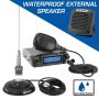 Rugged Radios RK-M1-V-SPK Radio M1 RACE SERIES - Hi-Power Waterproof Bus Band Mobile Radio Kit w/ Ext Speaker