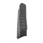 Rugged Ridge A-Pillar 4 Switch Pod Black RHD 07-10 Jeep Wrangler JK