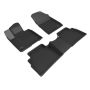 3D MAXpider L1KA07701509 23-24 Kia Sportage FWD Gas Kagu Black Floor Mat - Row 1/2