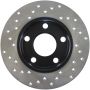 Stoptech 128.33047L 96-01 Audi A4 Quattro / 12/98-05 VW Passat Left Rear Drilled Rotor