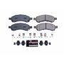 PowerStop Z23-1169 PowerStop - Z23 Daily Driver Carbon-Fiber Ceramic Brake Pads with Hardware Kit