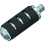 Kuryakyn 7591 Trident Large With Male Mount Adapters Chrome