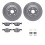 Dynamic Friction 4512-13087 Rotor Kit