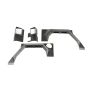 Rugged Ridge 11615.03 XHD Rear Armor Fenders Pair 2 Dr 07-18 Jeep Wrangler JK
