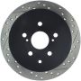 Stoptech 127.44166L Sport Drilled & Slotted Rotor - Rear Left
