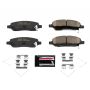 PowerStop Z23-1647 PowerStop - Z23 Daily Driver Carbon-Fiber Ceramic Brake Pads with Hardware Kit