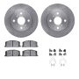 Dynamic Friction 6512-76115 Rotor Kit