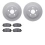 Dynamic Friction 4502-76184 Rotor Kit
