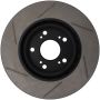 Stoptech 126.40057SL Power Slot Slotted 06-08 Honda Civic Si Front Left Rotor