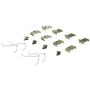 Stoptech 309.04330 Sport Brake Pads w/Shims and Hardware - Front