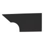 FIVESTAR FIV34001-27351-BL Qtr Panel High Impact Plastic Black Left