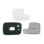SPYDER 9934216 Xtune Replacement Glass Heated Mirror Dram94 / Dram98 / Dram02 Right Large MIR-GLASS-DRAM9402-PW-R1